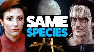 Cardassians and Bajorans are the SAME SPECIES (Star Trek theory)