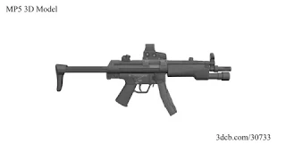 MP5 3D Model