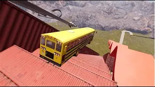 BeamNG Death Fall Crashes #6