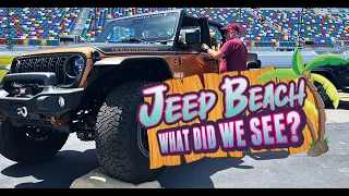 Jeep Beach 2024 What did we see?  Vendors - Food - and - Obstacle courses.