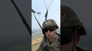 Fun in the air #army #paratrooper #military