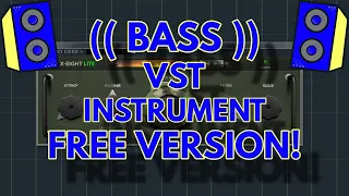 FREE Bass VST Instrument - X-Eight LITE - MORE than EXPECTED! 🙌