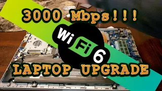 Upgrade Your laptop to Wifi 6 802.11AX  Samsung 780z5e upgrade