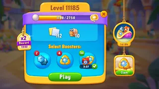 Fishdom game level 11185 #fishdom #youtube