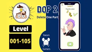 DOP 2: Delete One Part - Gameplay Walkthrough Part 1 Levels 1-105 (Android, iOS) 🎮 Subscribe 🕹