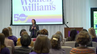 Women of Williams Keynote: Everything I Know About Leadership,I Learned From Williams Yvonne Hao '95