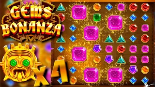 TOP 5 EXTRA BRILLIANT INSANE WIN! on GEMS BONANZA 🎰WINS OF THE WEEK #CASINO #JACKPOT #SLOTS