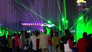 Amazing Laser Water fountain Show by One of the best Fountain manufacturing company in the world