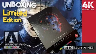 Hellraiser Quartet of Torment 4k UltraHD Blu-ray Limited Edition @Arrow_Video Unboxing