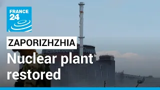 Fears of disaster averted as power at Zaporizhzhia nuclear plant restored • FRANCE 24 English