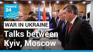 War in Ukraine: Fresh talks between Kyiv, Moscow • FRANCE 24 English