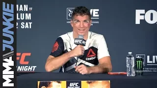 Darren Elkins full UFC on FOX 25 post-fight interview