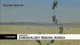 Gigantesques manoeuvres de l'armée russe