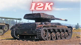 ELC EVEN 90  12K Spot + Damage  World of Tanks Replays 4K