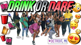 Dare or Drink | Face to Face 10 Guys & 16 Girls Detroit
