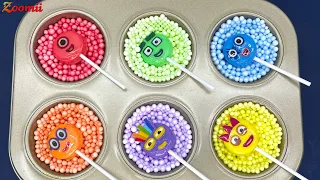 Numberblocks - Playdoh Lollipop Candy | Satisfying Video Numberblocks