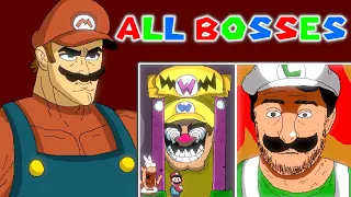 Pizza Mario Tower | All Bosses