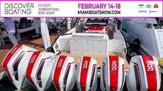 Miami International Boat Show 2024 ( Part 2 ) Venetian Marina | Herald Plaza | Droneviewhd #dbmibs