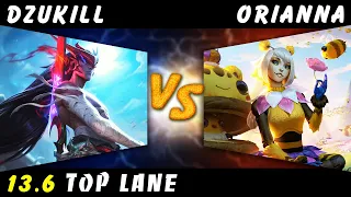 Dzukill - Yone vs Orianna TOP Patch 13.6 - Yone Gameplay