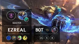 Ezreal ADC vs Tristana - EUW Master Patch 9.5