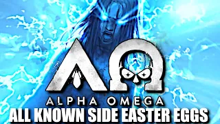 ALL SIDE EASTER EGGS - ALPHA OMEGA - BLACK OPS 4 ZOMBIES