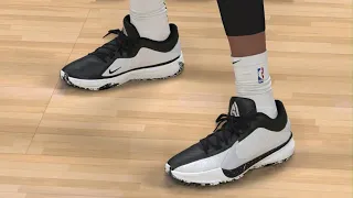 NBA 2K24 Next-Gen Shoe Creator Nike Zoom Freak 5 Oreo