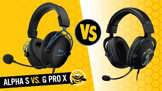 HyperX Alpha S vs Logitech G Pro X Gaming Headsets