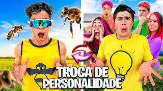 TROQUEI DE PERSONALIDADE COM O NATAN POR AÍ 🐝*Aguentamos ?