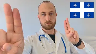 Français/Québecois - Examen nerfs crâniens, Cranial Nerve Exam in French, Special 5k Subs! - ASMR