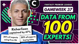 GW37 EXPERT TRANSFER TRENDS & CAPTAINS! - 100 FPL Experts Share Gameweek 37 Plans | FPL 2021-22