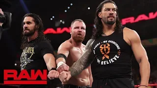 Roman Reigns, Seth Rollins and Dean Ambrose reunite as The Shield: Raw, March 4, 2019