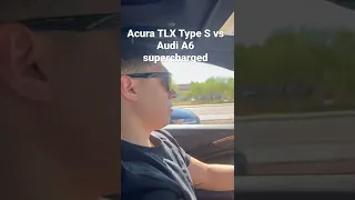 Acura TLX Type S vs Audi A6 Supercharged