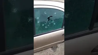 co2 airgun VS car window