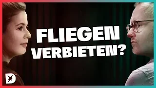 Brauchen wir Flugverbote fürs Klima? Luisa Neubauer vs. FDP | DISKUTHEK