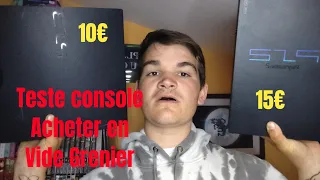 Test de la Ps2 et Ps3 acheté 25e en Vide Grenier !!!