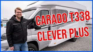 Carado T 338 Clever+ Edition Modell 2021 - Wohnmobil mit Hubbett für 2 oder die Familie