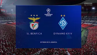 Benfica vs Dinamo Kyiv | UEFA Champions League FIFA 22 - football