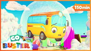 💥 Busters Bubble Bursts! 💥| Go Learn With Buster | Videos for Kids