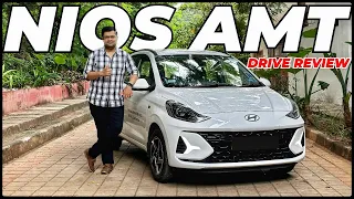 2023 Hyundai Grand i10 Nios Asta Automatic Detailed Drive Review In Hindi Hill Test |Mileage |Pickup