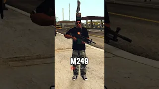 ARMAS ELIMINADAS DE GTA SAN ANDREAS - PARTE 3🔫🎮#shorts #gta #rockstar #viral