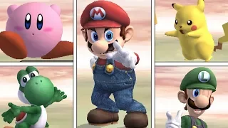 Super Smash Bros Brawl - All Victory Pose Animations (HIGH QUALITY)