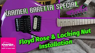 How to Install a Floyd Rose in a Kramer Baretta Special