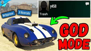 GTA Online lobby comes together to destroy 2 cheaters!