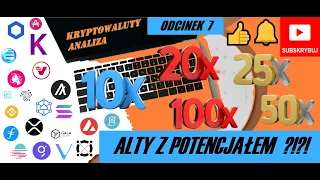 👉 KRYPTOWALUTY ANALIZA 10X 20X ALTY ?!?! - LISTA PROJEKTÓW