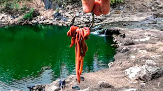 I Could NOT BELIEVE what I Caught HERE!!! (King of the SPILLWAY!)