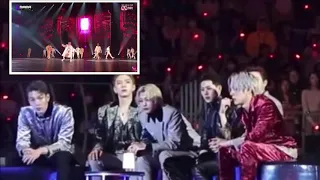 Monsta X reaction to ATEEZ (@MAMA 2019)