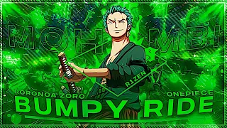 Roronoa Zoro "King Of Hell" Edit🗿👑 | Bumpy Ride「AMV/Edit」| One Piece AMV Edit | Alight Motion📱