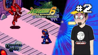 Let's Play Mega Man Battle Network 6 Cybeast Gregar - Part 2 - The New School's A Blast