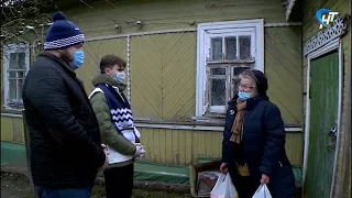 Волонтеры готовы помогать пожилым жителям отдаленных новгородских деревень
