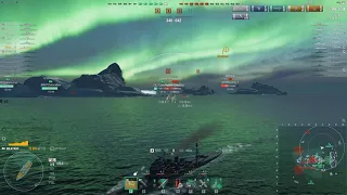 World of warships Atago bottom tier and as strong as ever